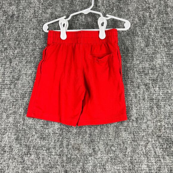 Nike Shorts Boys 4 XS Red‎ Jersey Athletic Basketball Stretch Waist Pockets - Picture 2 of 7